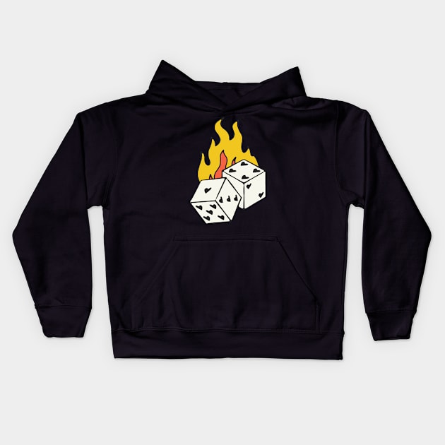 Love Gamble Kids Hoodie by gnomeapple